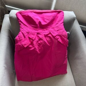 J.Crew Pink Strapless Dress